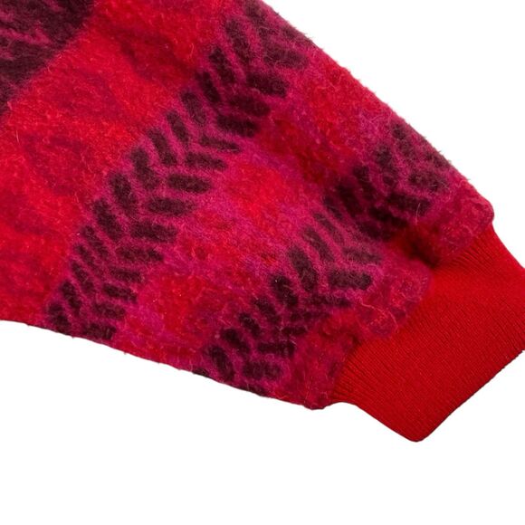 Vintage Express French Country Medium Pullover Fleece Jacket Hoodie Womens - Picture 10 of 15